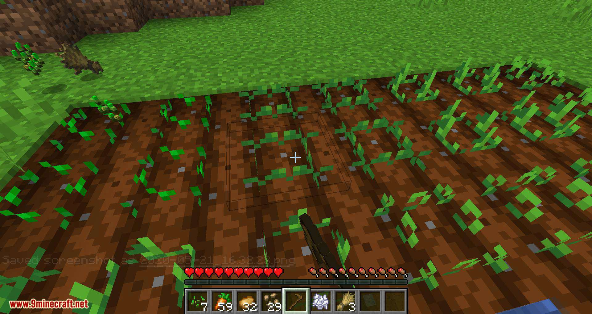 Mod de replantación de cultivos para Minecraft 13
