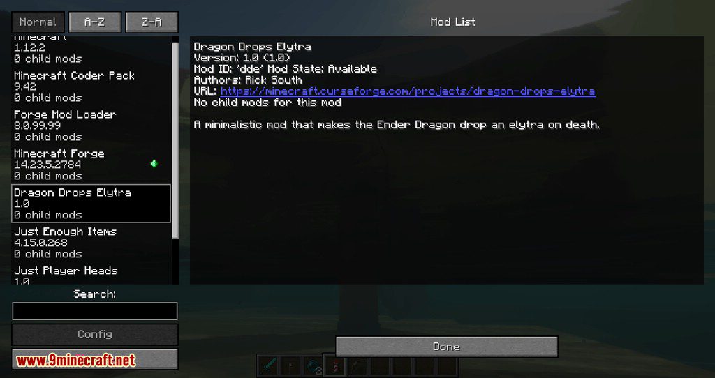 Dragon Drop Elytra mod para minecraft 12