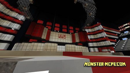Mapa de Arenas WWE de Minecraft