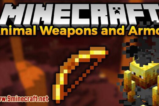 Animal Weapons and Armor mod for minecraft logo