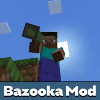 Bazooka Mod for Minecraft PE