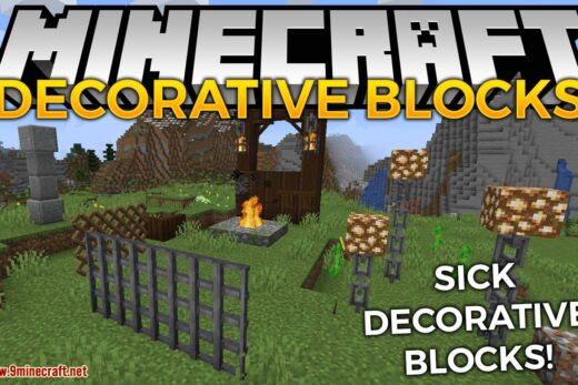 Decorative Blocks mod for minecraft logo
