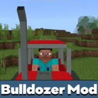 Bulldozer Mod for Minecraft PE