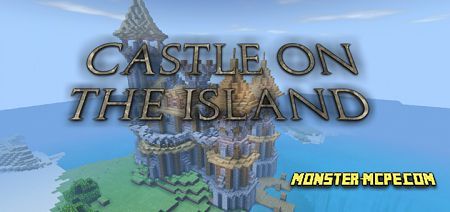 Castillo en el mapa de la isla