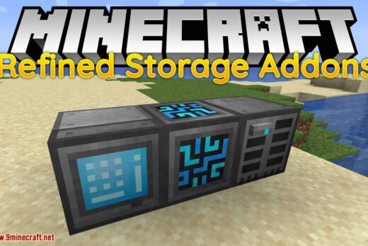 Refined Storage Addons mod for minecraft logo