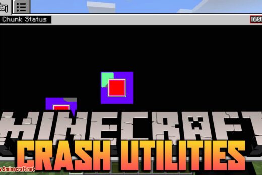 Crash Utilities mod for minecraft logo
