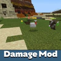 Damage Indicators Mod for Minecraft PE