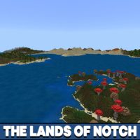 El mapa de Lands of Notch para Minecraft PE