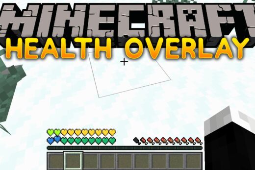 Health Overlay mod for minecraft logo