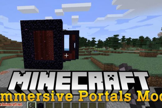 Immersive Portals Mod for minecraft logo