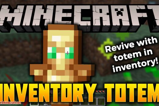 Inventory Totem mod for minecraft logo