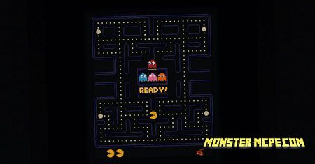 Pac-Man Minecraft Edition Map