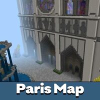 Mapa de París para Minecraft PE