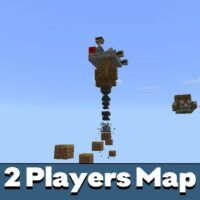 Mapa de Parkour de 2 jugadores para Minecraft PE