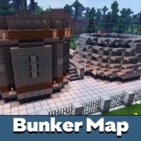 Mapa de búnker para Minecraft PE