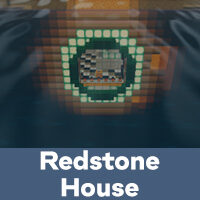 Mapa de la casa Redstone para Minecraft PE