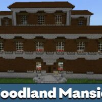 Mapa de la mansión Woodland para Minecraft PE