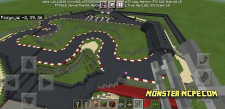 Race Track Map