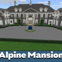 Mapa de mansión alpina para Minecraft PE