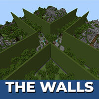 Mapa de paredes para Minecraft PE