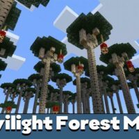 Mapa del Bosque Crepuscular para Minecraft PE