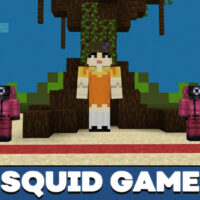 Mapa del juego Squid para Minecraft PE