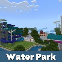 Mapa del parque acuático para Minecraft PE