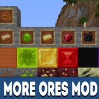 Más minerales Mod para Minecraft PE