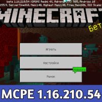 Minecraft PE 1.16.210.54