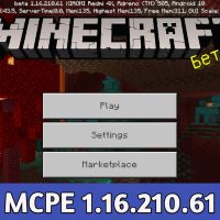 Minecraft PE 1.16.210.61