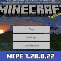 Minecraft PE 1.20.0.22