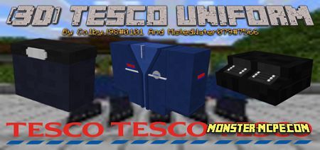 TESCO Supermarket Staff Uniform Add-on