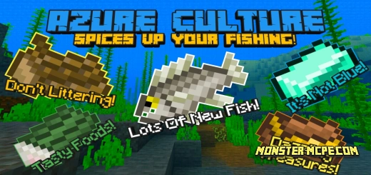 Azure Culture S1: Complemento de pesca llena de sabor