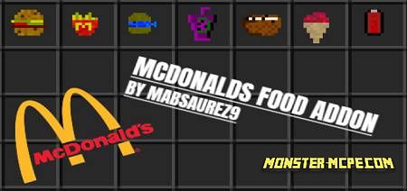 Complemento de comida McDonalds 1.16+