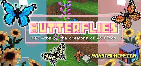 Butterflies Add-on 1.16/1.15+