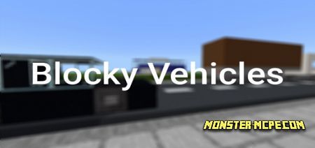 Blocky Vehicles Add-on