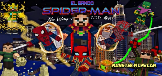 Minecraft Spider-Man: No Way Home Add-on