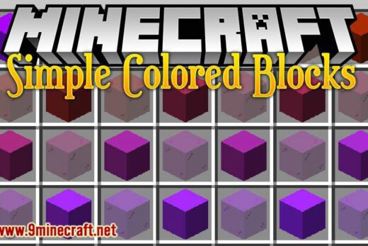 Simple Colored Blocks mod for minecraft logo