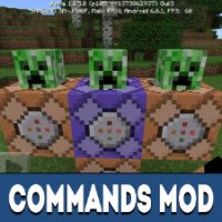 Mod de comandos para Minecraft PE