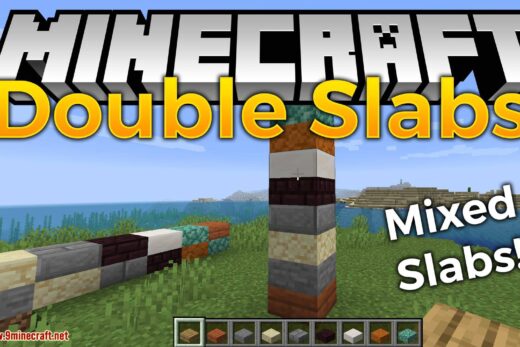 Double Slabs mod for minecraft logo