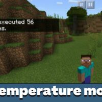 Mod de temperatura para Minecraft PE