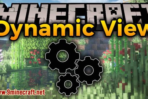 Dynamic View mod for minecraft logo