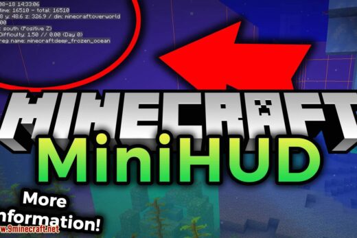 MiniHUD mod for minecraft logo