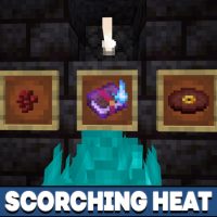 Modo de encantamiento de calor abrasador para Minecraft PE