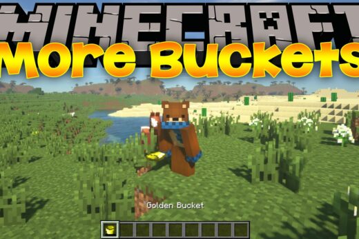 More Buckets mod for minecraft logo