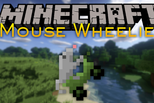 Mouse Wheelie mod for minecraft logo