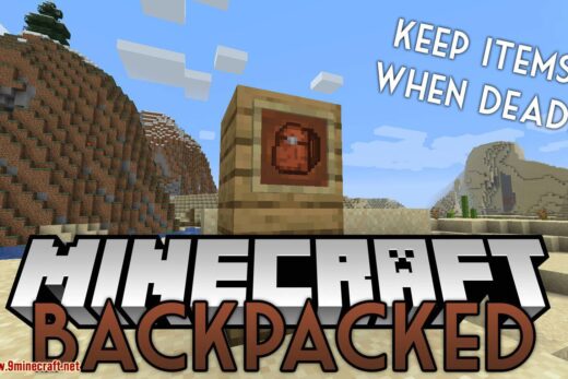 Backpacked mod for minecraft logo