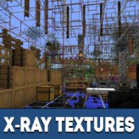 Paquete de texturas de rayos X para Minecraft PE