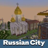Russian City Map for Minecraft PE