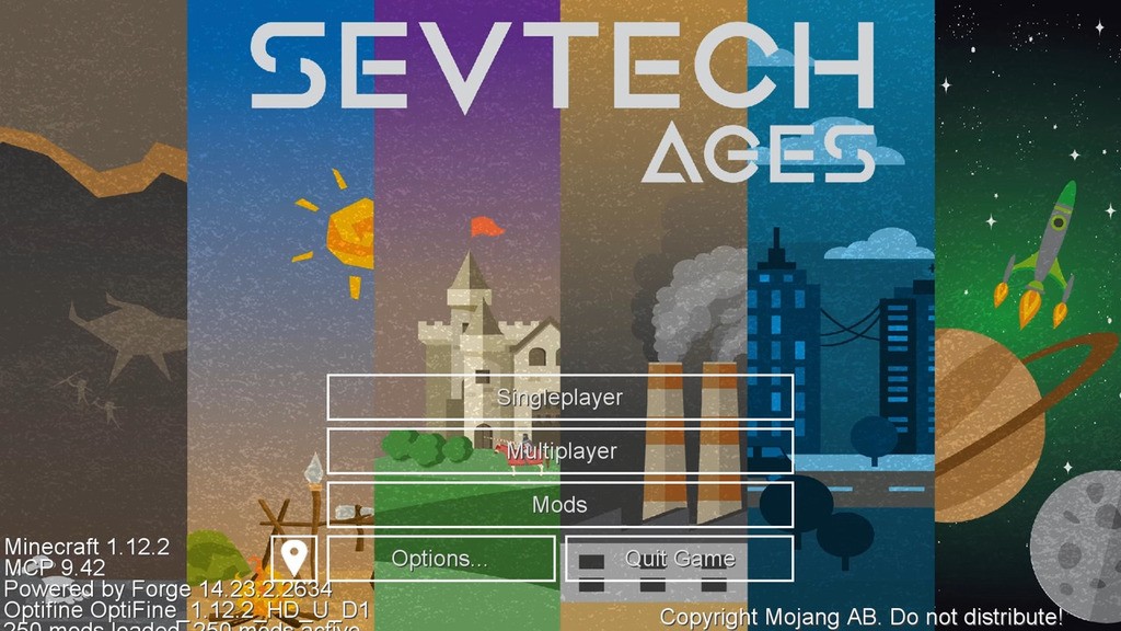 Mod SevTech Edades para minecraft 01